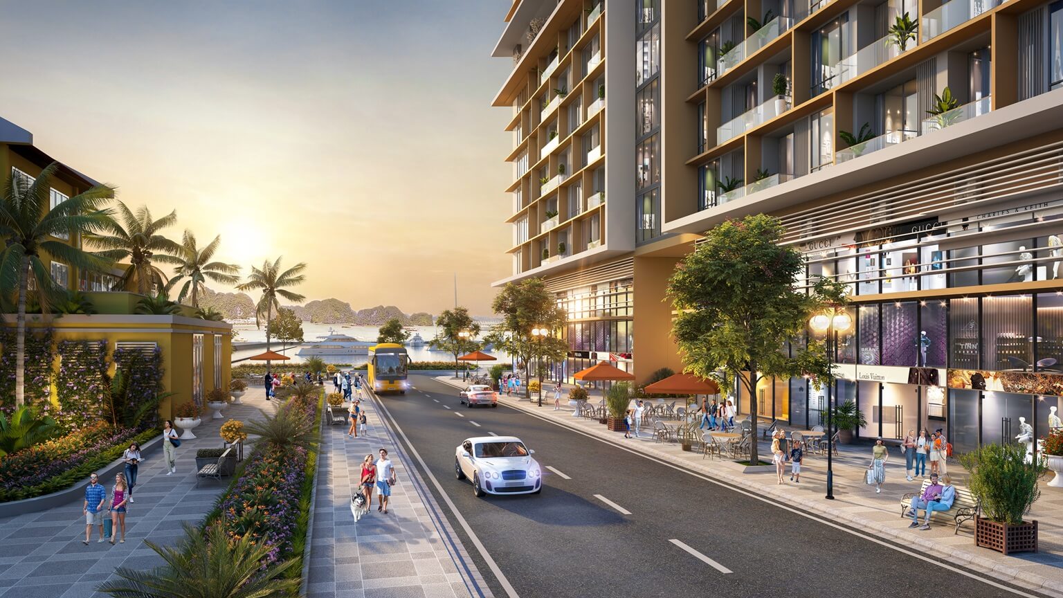 shophouse khối đế sun elite city hạ long