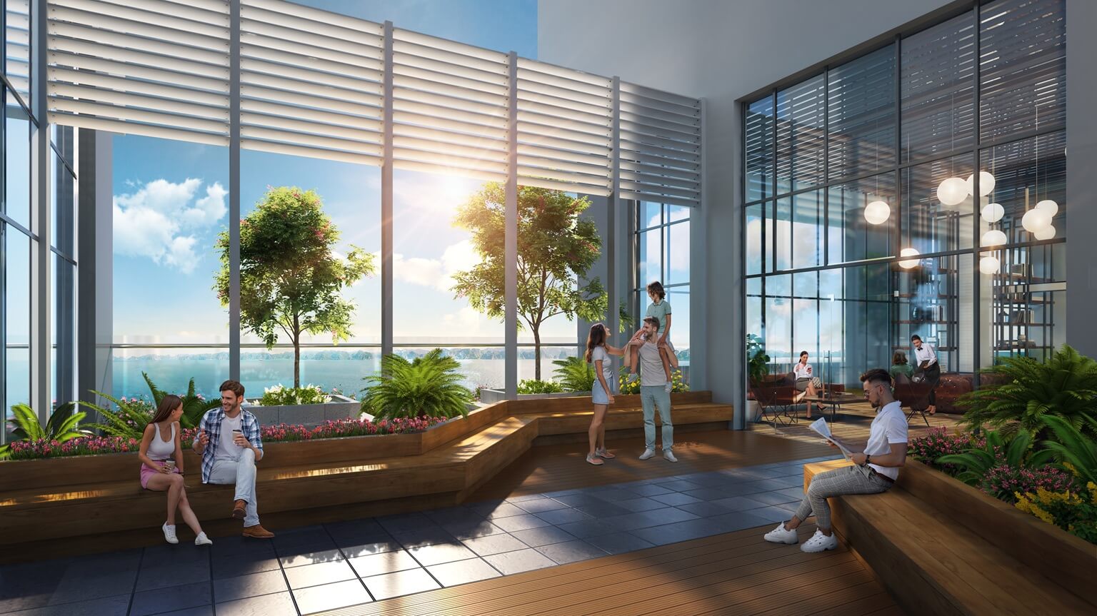 tiện ích dự án sun porto town bãi cháy hạ long