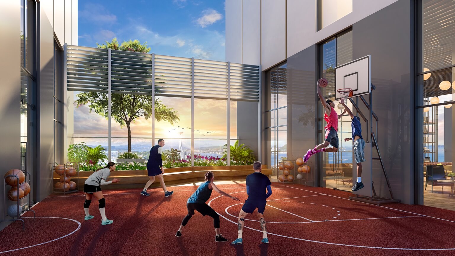 tiện ích dự án sun porto town bãi cháy hạ long